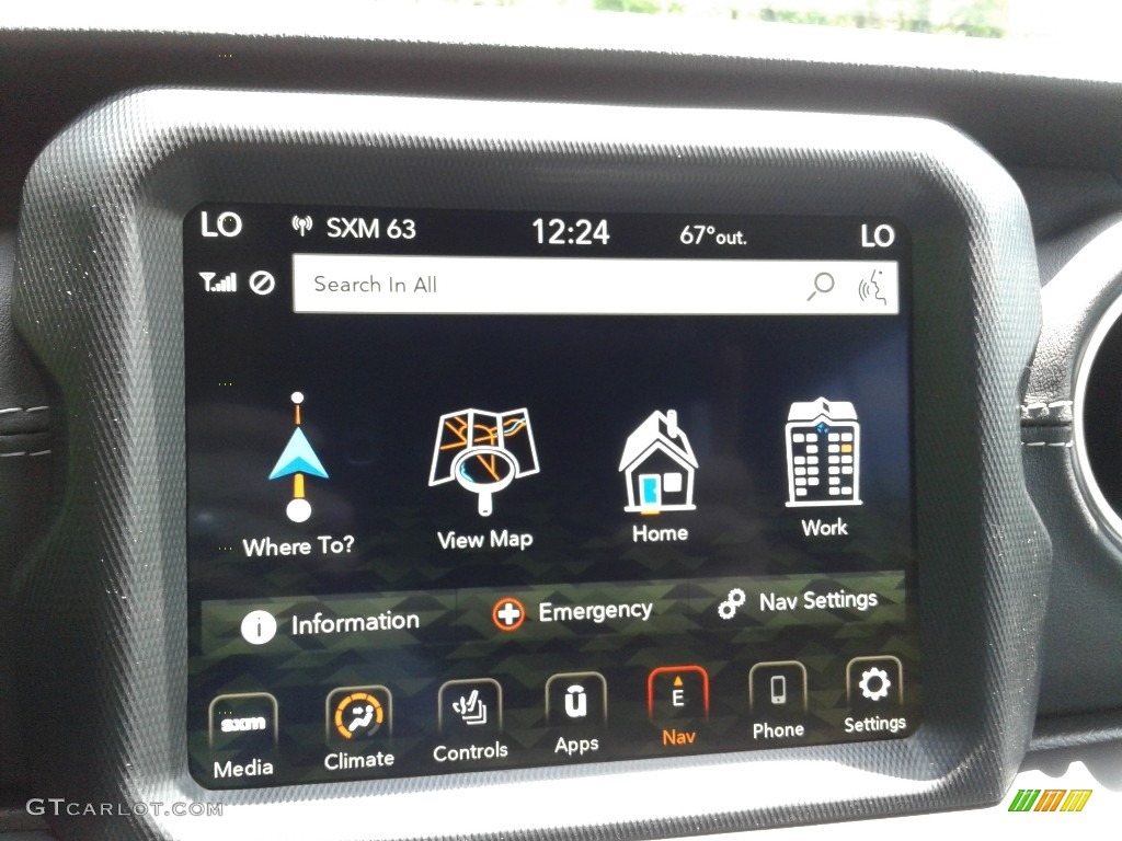 2021 Gladiator Overland 4x4 - Sting-Gray / Black photo #23