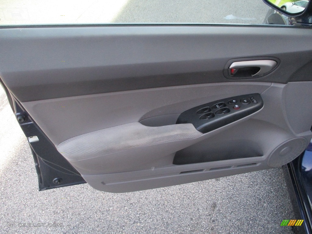 2010 Civic LX Sedan - Royal Blue Pearl / Gray photo #10