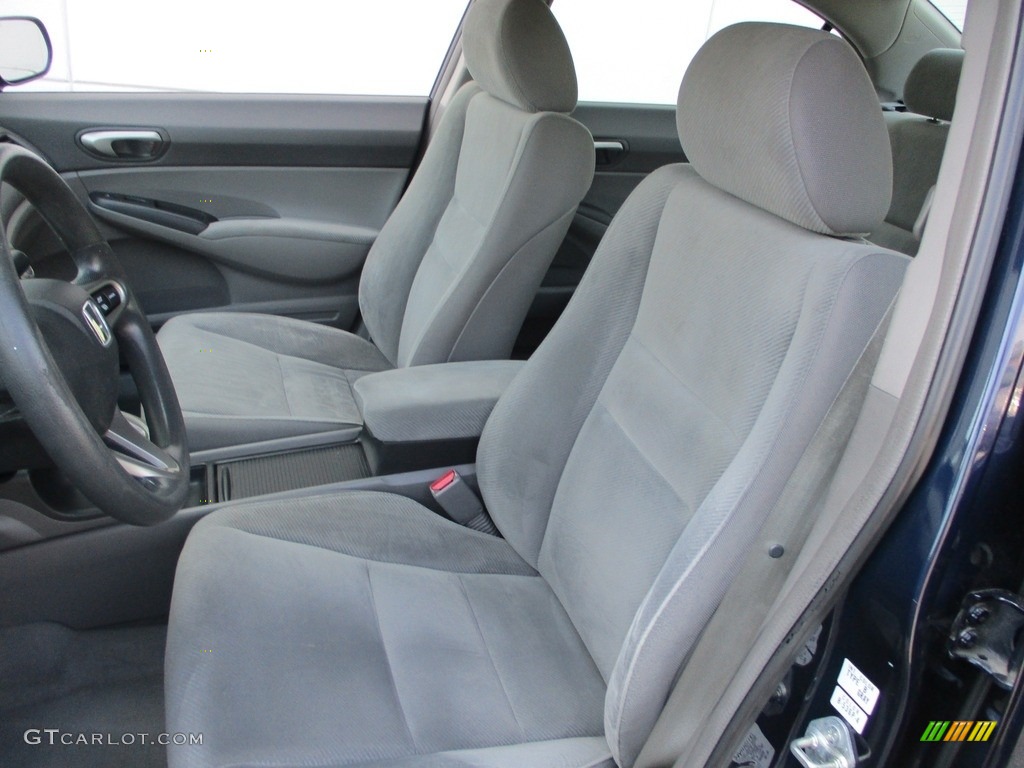 2010 Civic LX Sedan - Royal Blue Pearl / Gray photo #11
