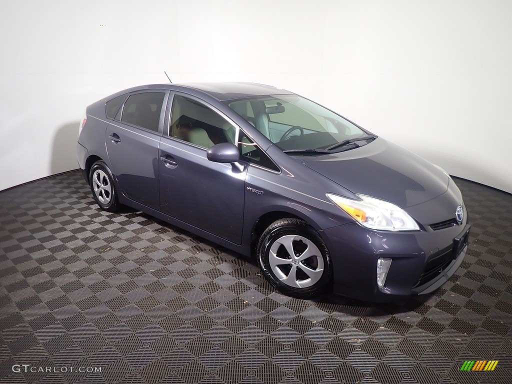 2012 Prius 3rd Gen Two Hybrid - Winter Gray Metallic / Misty Gray photo #3