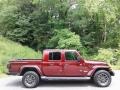Snazzberry Pearl 2021 Jeep Gladiator Overland 4x4 Exterior