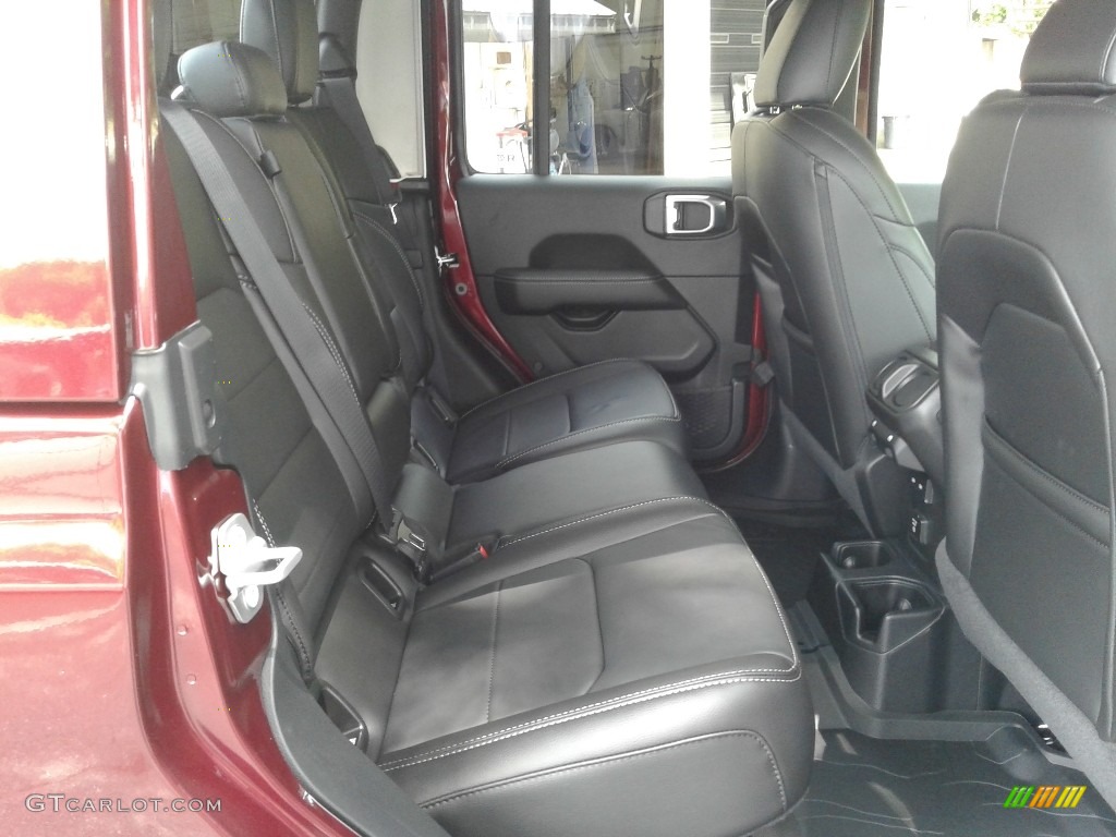 Black Interior 2021 Jeep Gladiator Overland 4x4 Photo #142010387