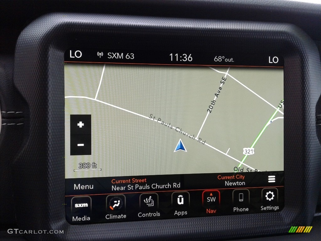 2021 Jeep Gladiator Overland 4x4 Navigation Photo #142010591