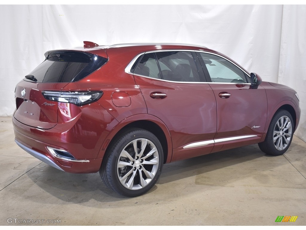 2021 Envision Avenir AWD - Cinnabar Metallic / Whisper Beige w/Ebony Accents photo #2