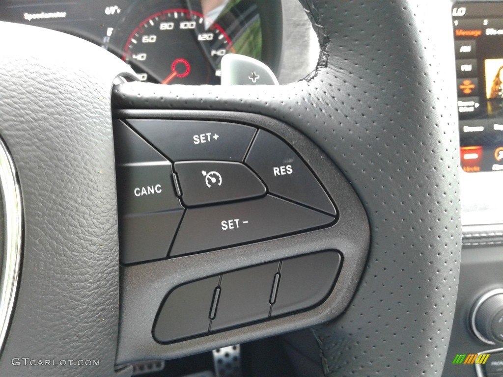 2021 Dodge Charger Daytona Black Steering Wheel Photo #142011270