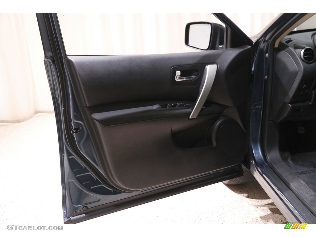 2013 Rogue S AWD - Graphite Blue / Black photo #4
