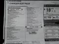 2021 Dodge Charger Daytona Window Sticker