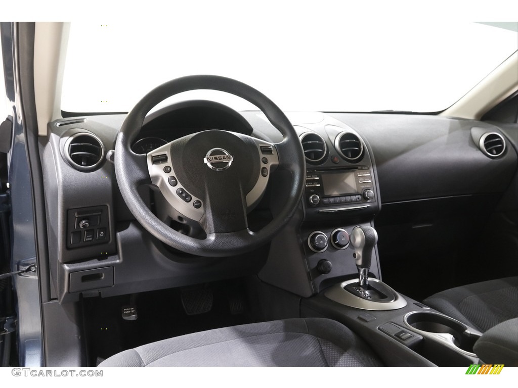 2013 Rogue S AWD - Graphite Blue / Black photo #6