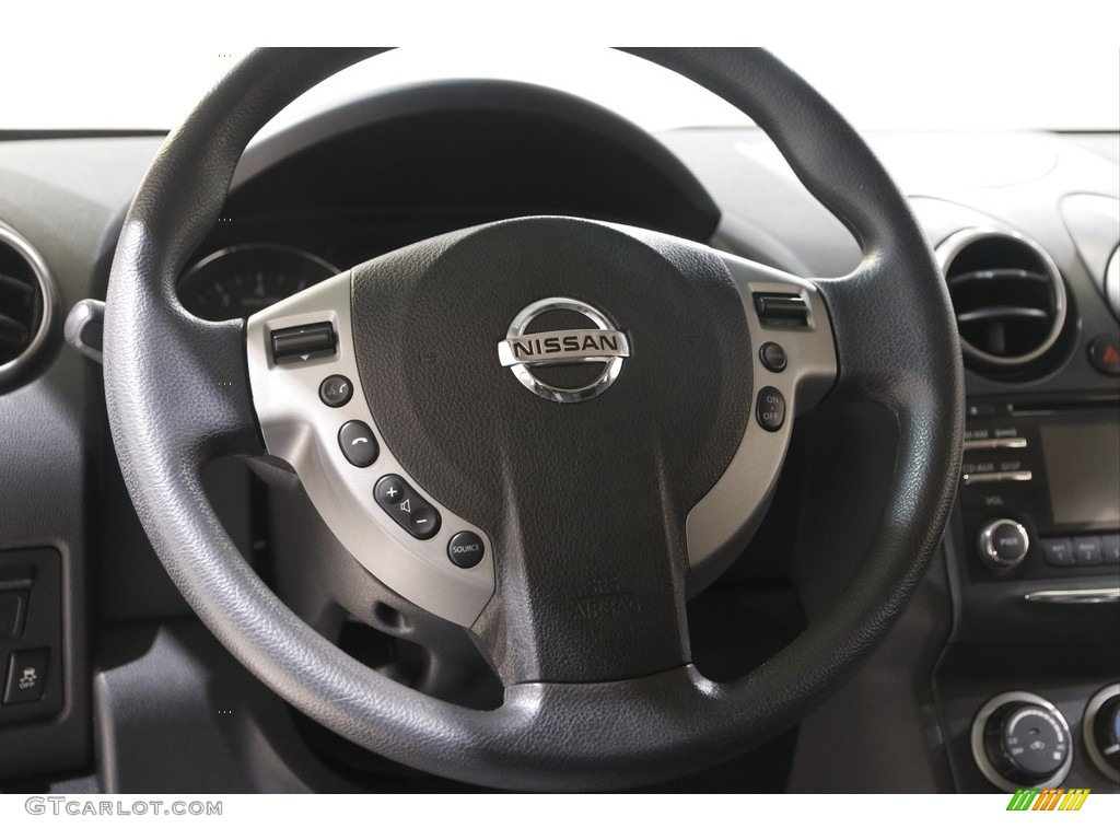 2013 Rogue S AWD - Graphite Blue / Black photo #7