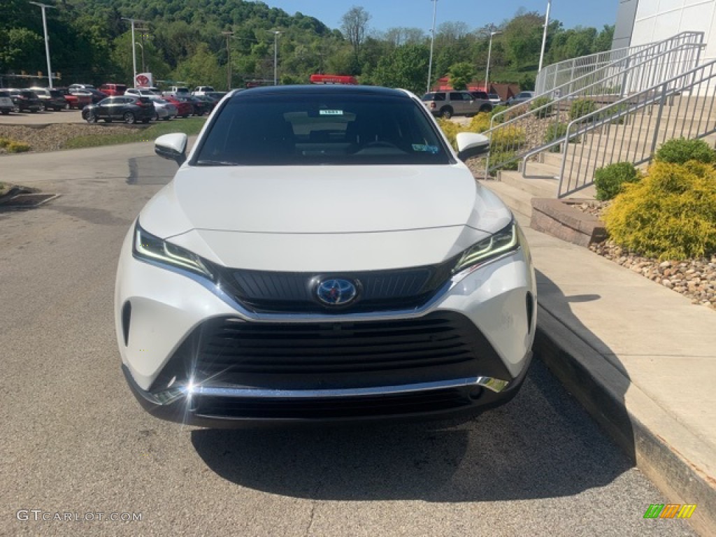 2021 Venza Hybrid Limited AWD - Blizzard White Pearl / Black photo #9