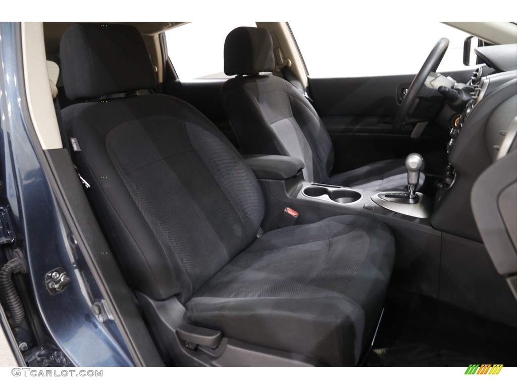 2013 Rogue S AWD - Graphite Blue / Black photo #12