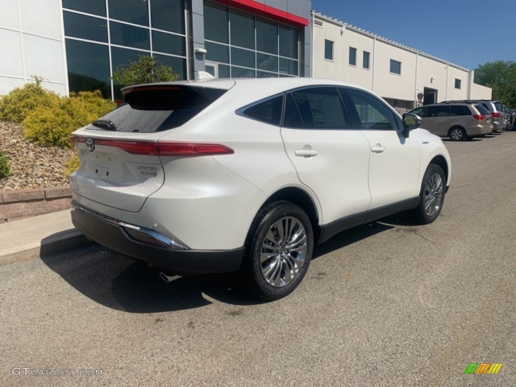 2021 Venza Hybrid Limited AWD - Blizzard White Pearl / Black photo #12
