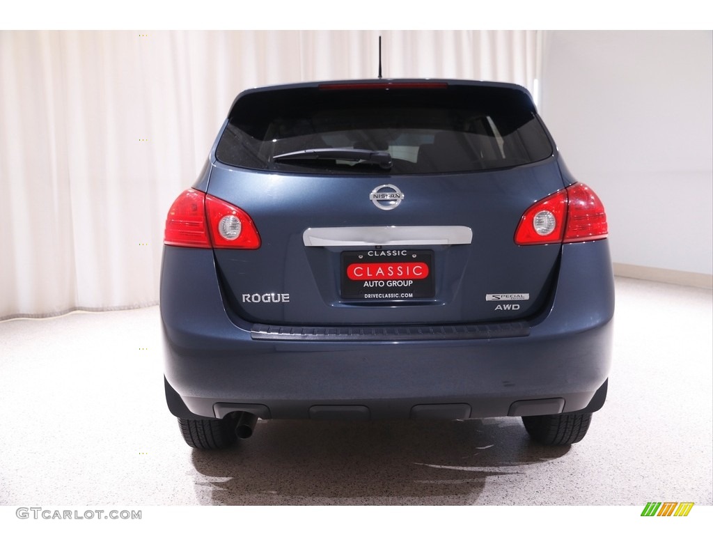 2013 Rogue S AWD - Graphite Blue / Black photo #15