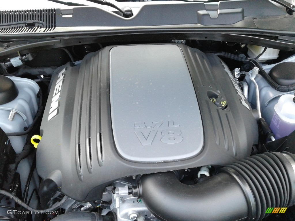 2021 Dodge Challenger R/T 5.7 Liter HEMI OHV-16 Valve VVT MDS V8 Engine Photo #142011758