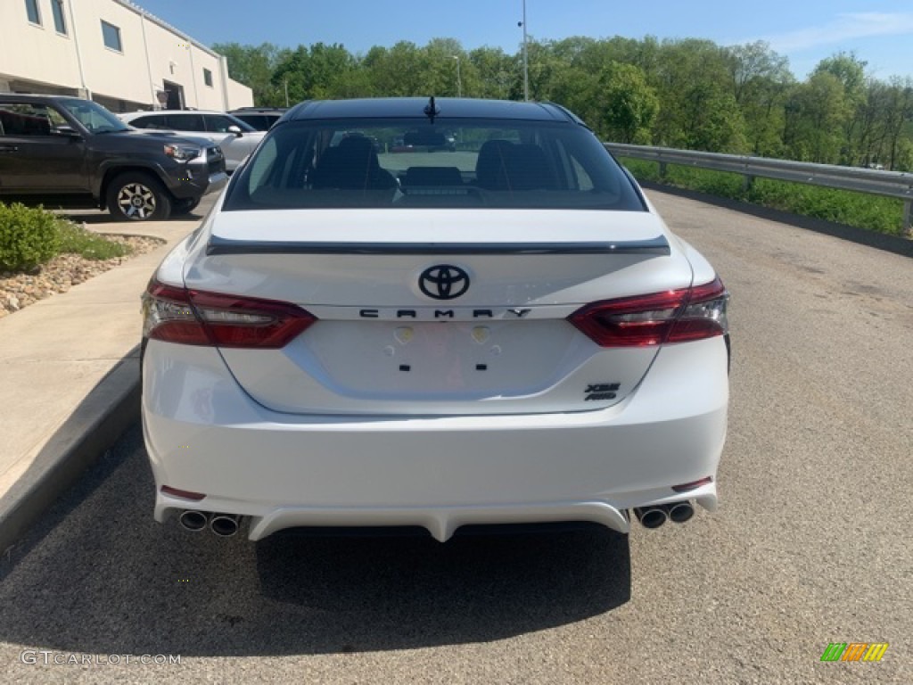 2021 Camry XSE AWD - Super White / Black photo #9