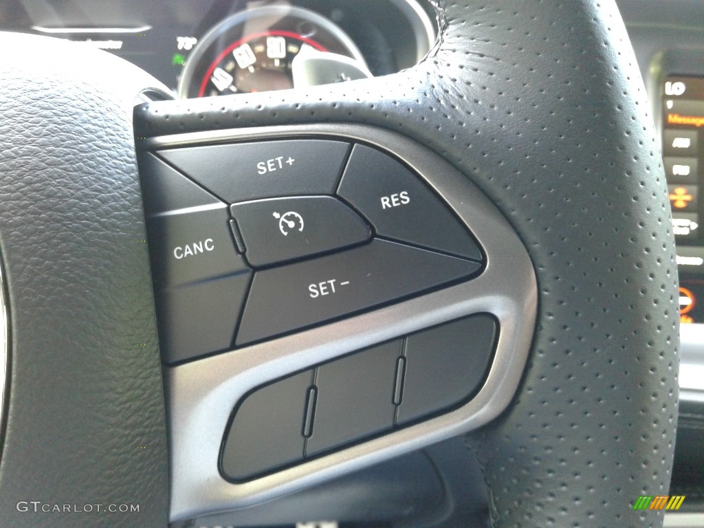 2021 Dodge Challenger R/T Black Steering Wheel Photo #142011977