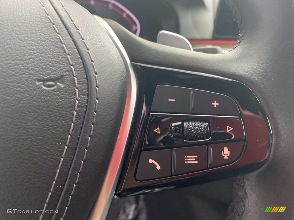 2020 5 Series 530i Sedan - Alpine White / Black photo #20