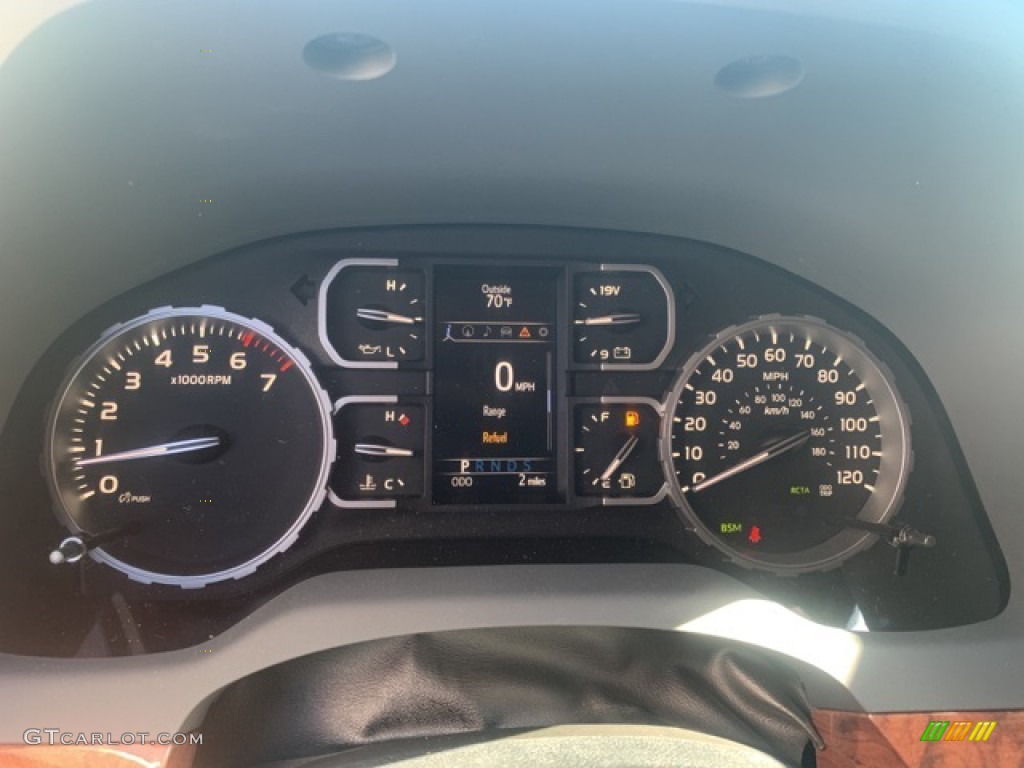 2021 Toyota Tundra 1794 CrewMax 4x4 Gauges Photo #142012316