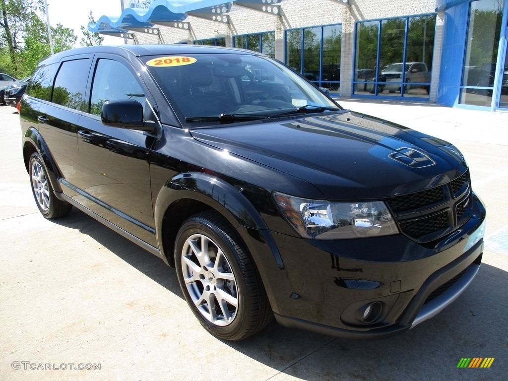 Pitch Black 2018 Dodge Journey GT AWD Exterior Photo #142012793