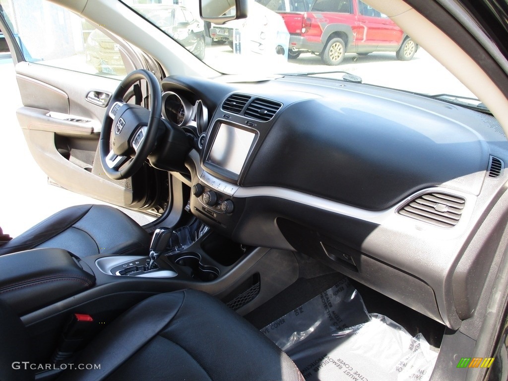 2018 Dodge Journey GT AWD Black Dashboard Photo #142012958
