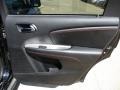 Black 2018 Dodge Journey GT AWD Door Panel