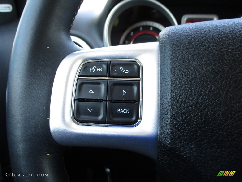 2018 Dodge Journey GT AWD Black Steering Wheel Photo #142013174