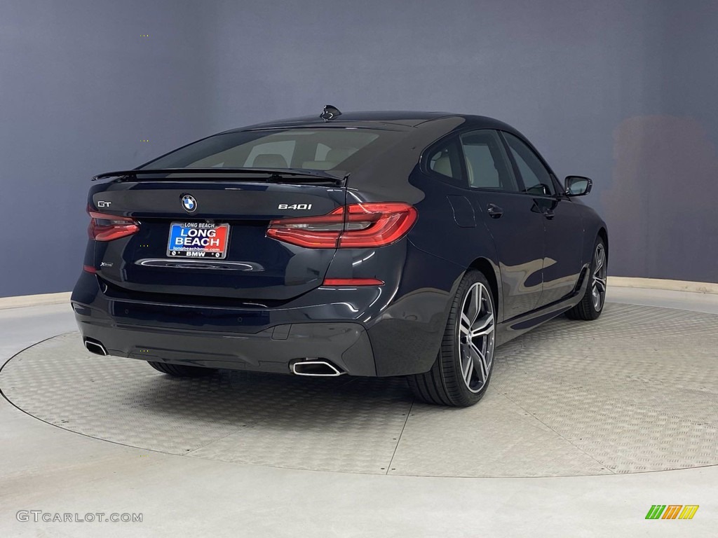 2019 6 Series 640i xDrive Gran Turismo - Jet Black / Ivory White photo #5