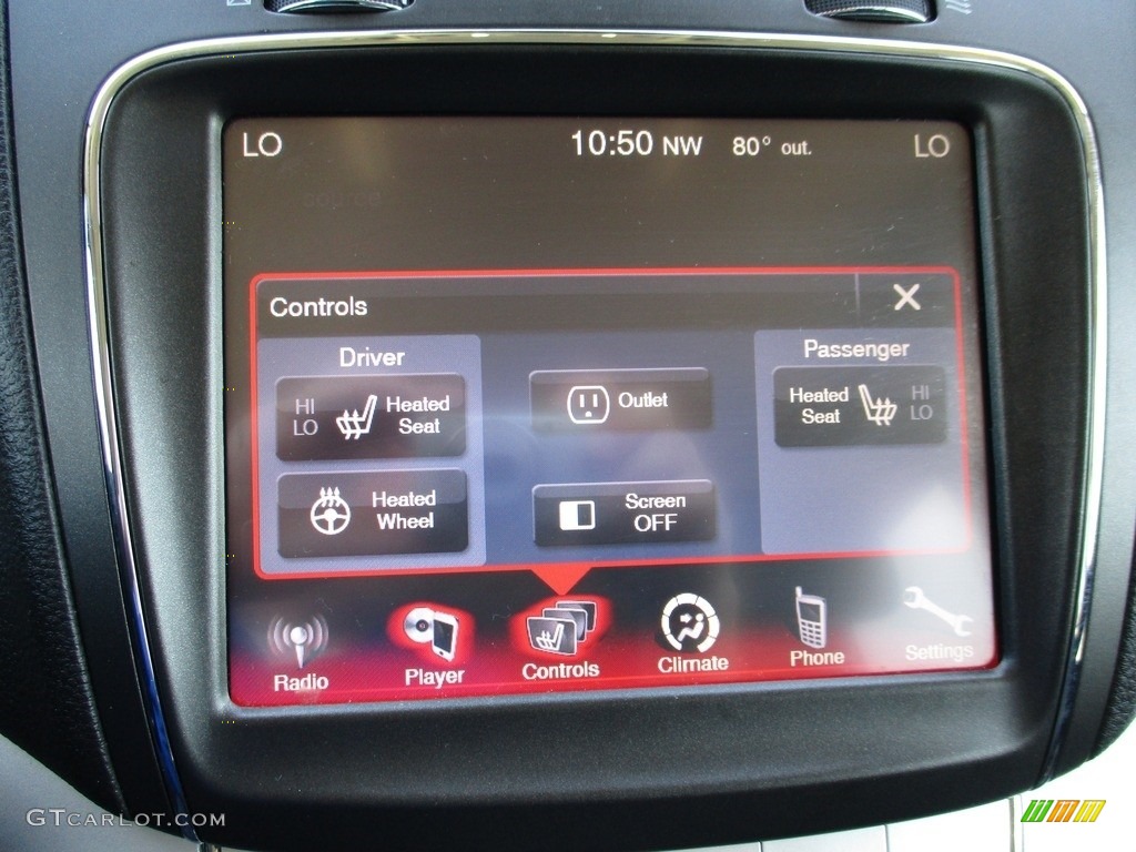 2018 Dodge Journey GT AWD Controls Photo #142013246