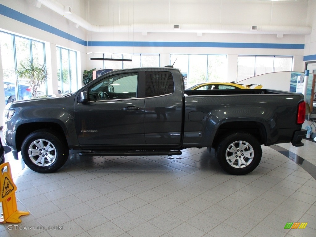 Cyber Gray Metallic 2016 Chevrolet Colorado LT Extended Cab 4x4 Exterior Photo #142013441