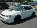 2004 Aspen White Subaru Impreza WRX STi  photo #3