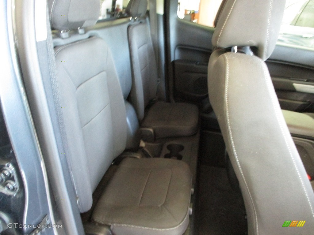 Jet Black Interior 2016 Chevrolet Colorado LT Extended Cab 4x4 Photo #142013516