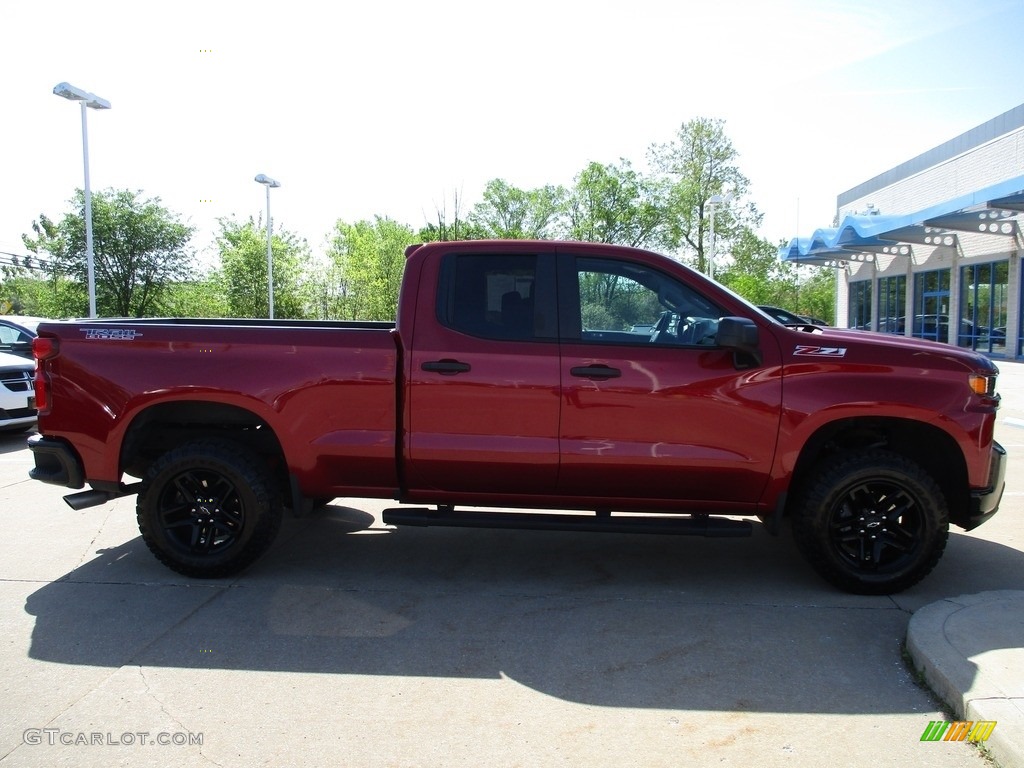 2019 Silverado 1500 Custom Z71 Trail Boss Double Cab 4WD - Cajun Red Tintcoat / Jet Black photo #4