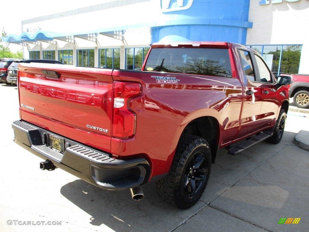2019 Silverado 1500 Custom Z71 Trail Boss Double Cab 4WD - Cajun Red Tintcoat / Jet Black photo #7