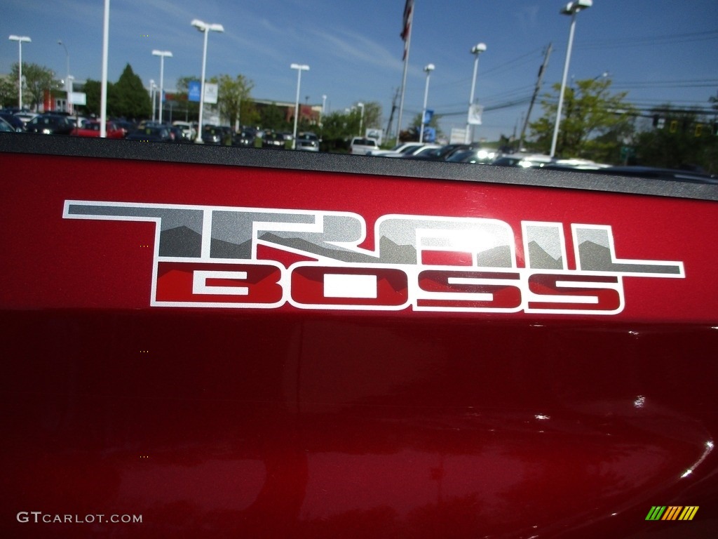2019 Silverado 1500 Custom Z71 Trail Boss Double Cab 4WD - Cajun Red Tintcoat / Jet Black photo #14