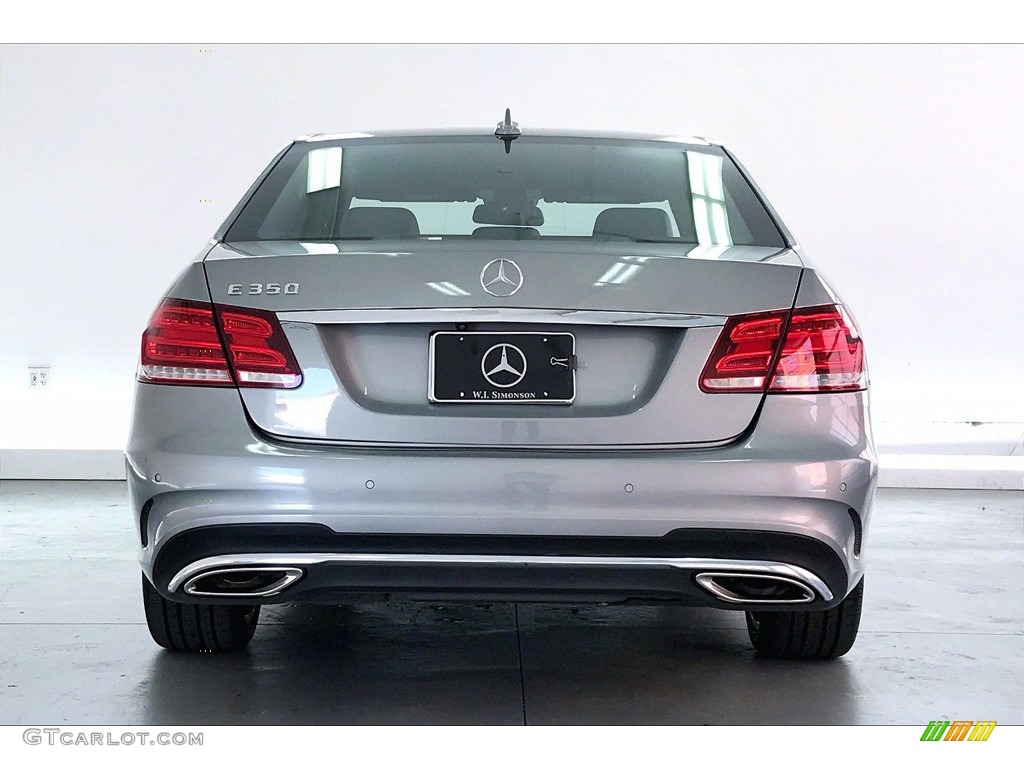 2014 E 350 Sport Sedan - Paladium Silver Metallic / Black photo #3