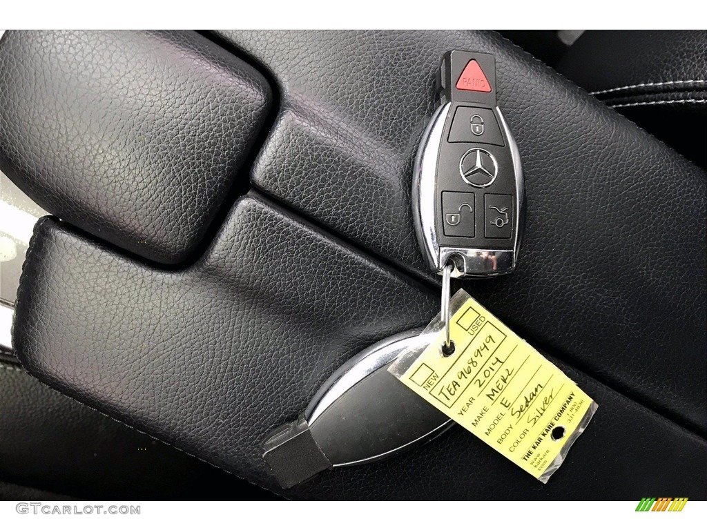 2014 E 350 Sport Sedan - Paladium Silver Metallic / Black photo #11