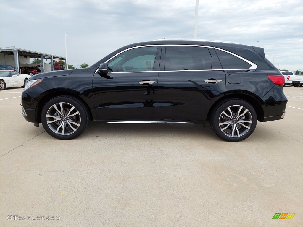 2019 MDX Advance SH-AWD - Majestic Black Pearl / Ebony photo #7