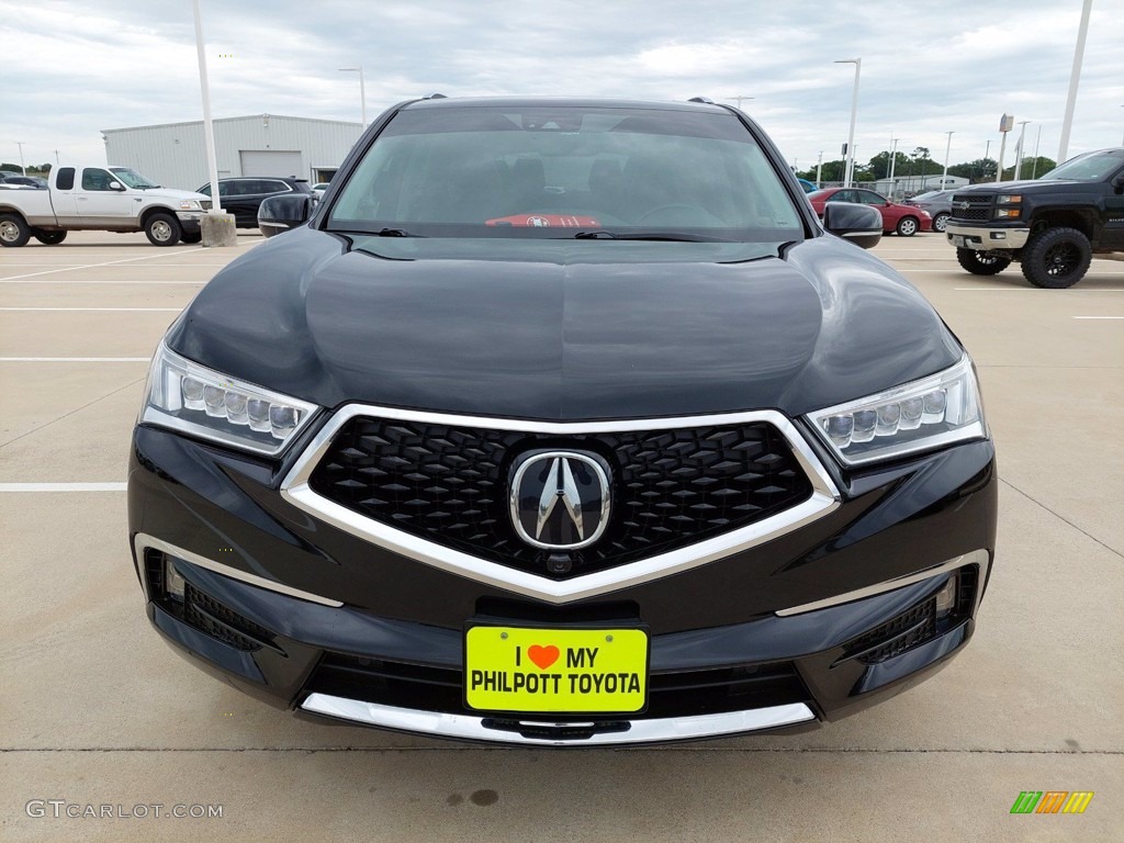 2019 MDX Advance SH-AWD - Majestic Black Pearl / Ebony photo #9