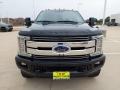 2017 Shadow Black Ford F350 Super Duty Lariat Crew Cab 4x4  photo #7