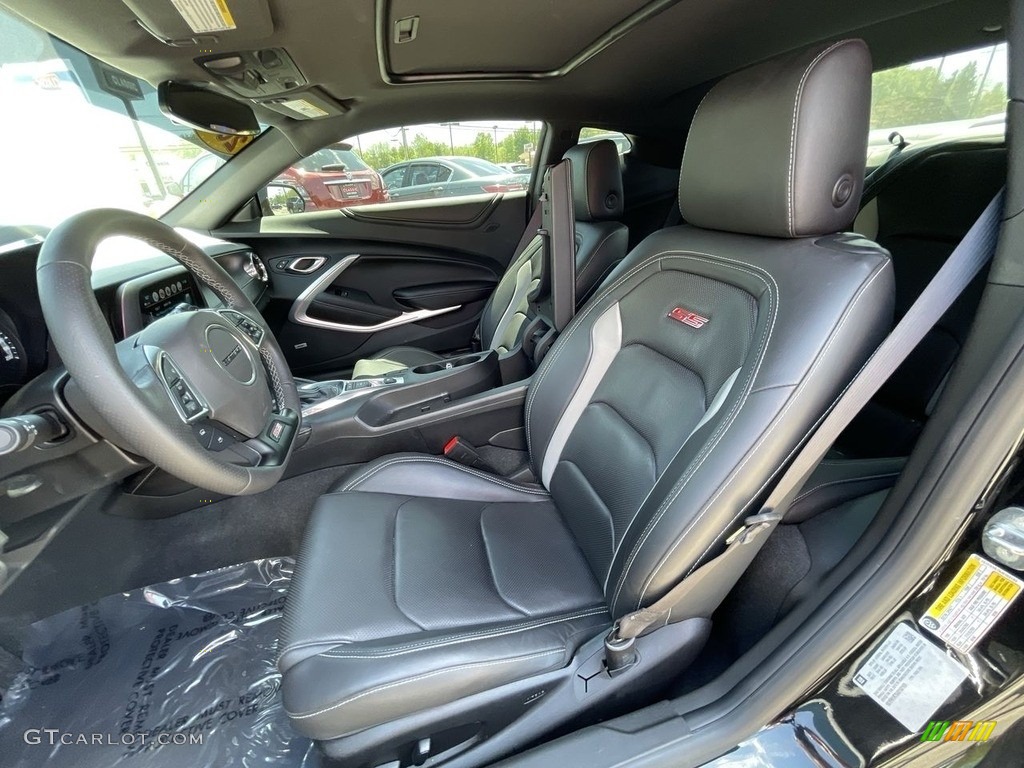 Jet Black Interior 2018 Chevrolet Camaro SS Coupe Photo #142015185