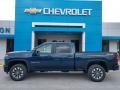 2021 Northsky Blue Metallic Chevrolet Silverado 2500HD Custom Crew Cab 4x4  photo #1