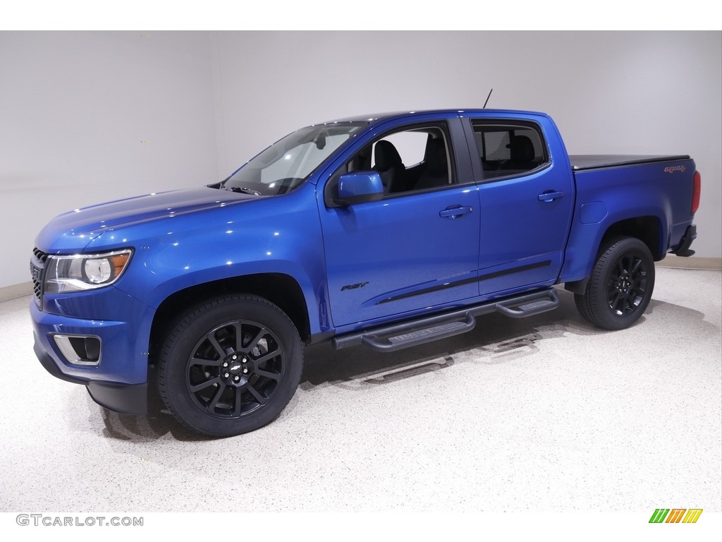 Kinetic Blue Metallic 2020 Chevrolet Colorado LT Crew Cab 4x4 Exterior Photo #142016067