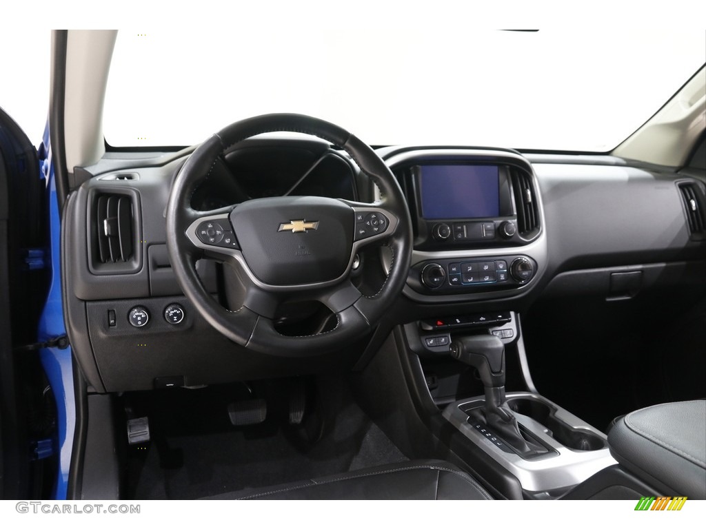 2020 Chevrolet Colorado LT Crew Cab 4x4 Jet Black Dashboard Photo #142016149