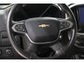 Jet Black 2020 Chevrolet Colorado LT Crew Cab 4x4 Steering Wheel