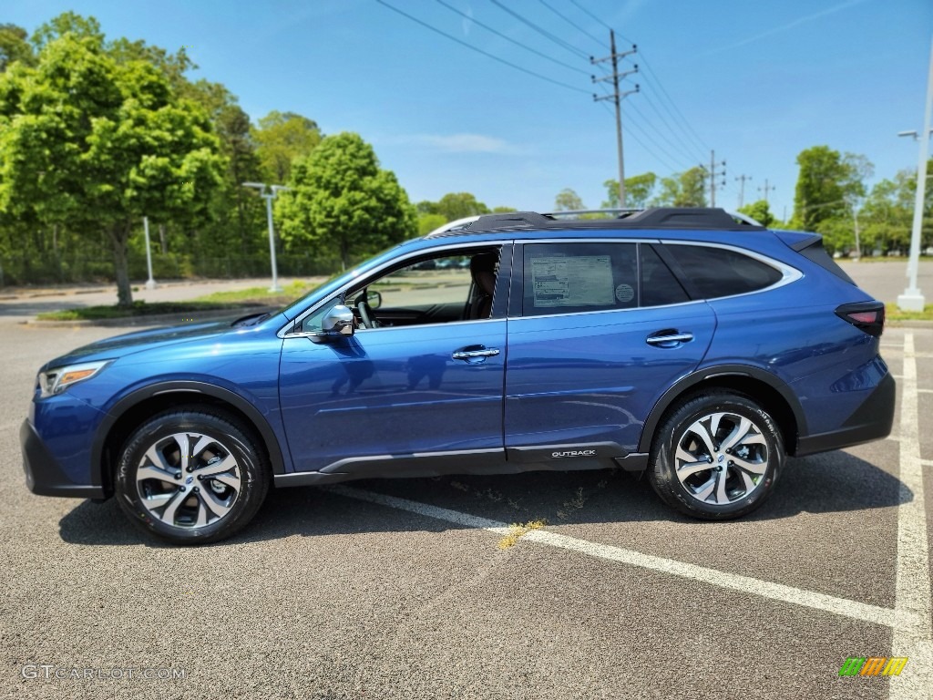 Abyss Blue Pearl 2021 Subaru Outback Touring XT Exterior Photo #142016877