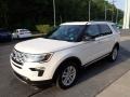 2018 Oxford White Ford Explorer XLT 4WD  photo #7