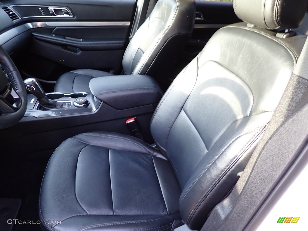 2018 Explorer XLT 4WD - Oxford White / Ebony Black photo #18