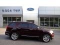 Burgundy Velvet 2018 Ford Explorer Limited 4WD