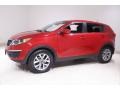 2015 Signal Red Kia Sportage LX  photo #3