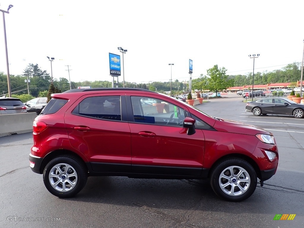 2019 EcoSport SE 4WD - Ruby Red Metallic / Ebony Black photo #9